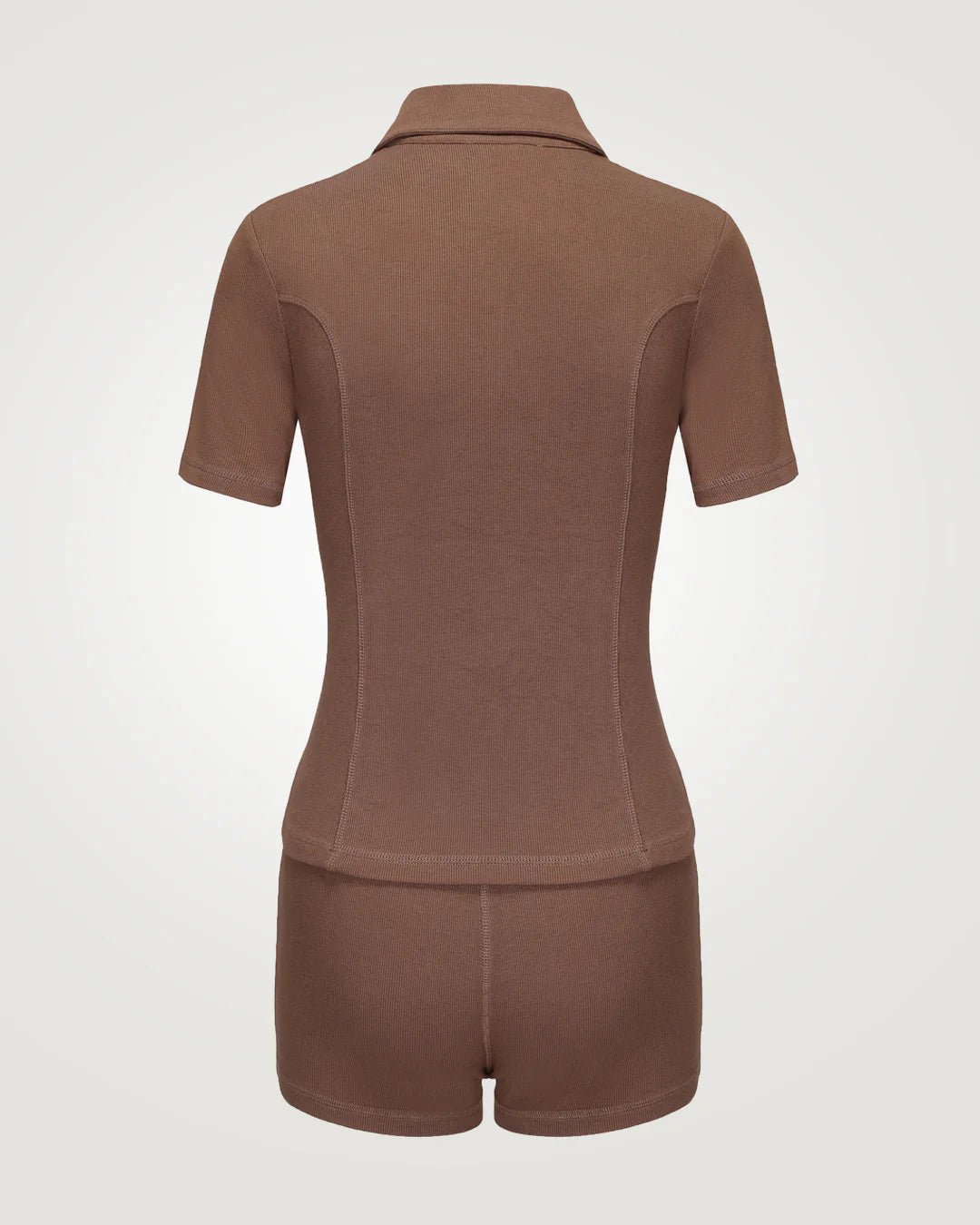 Pixie & Peach Peggy Rib Polo Top - Spoiled Brat