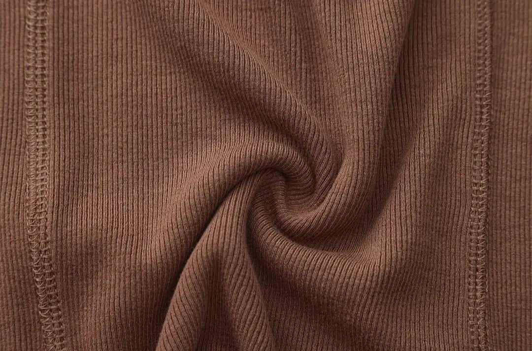 Shop Pixie and Peach Pixie & Peach Peggy Rib Polo Top T-Shirt for women – premium loungewear and festival fashion at Spoiled Brat