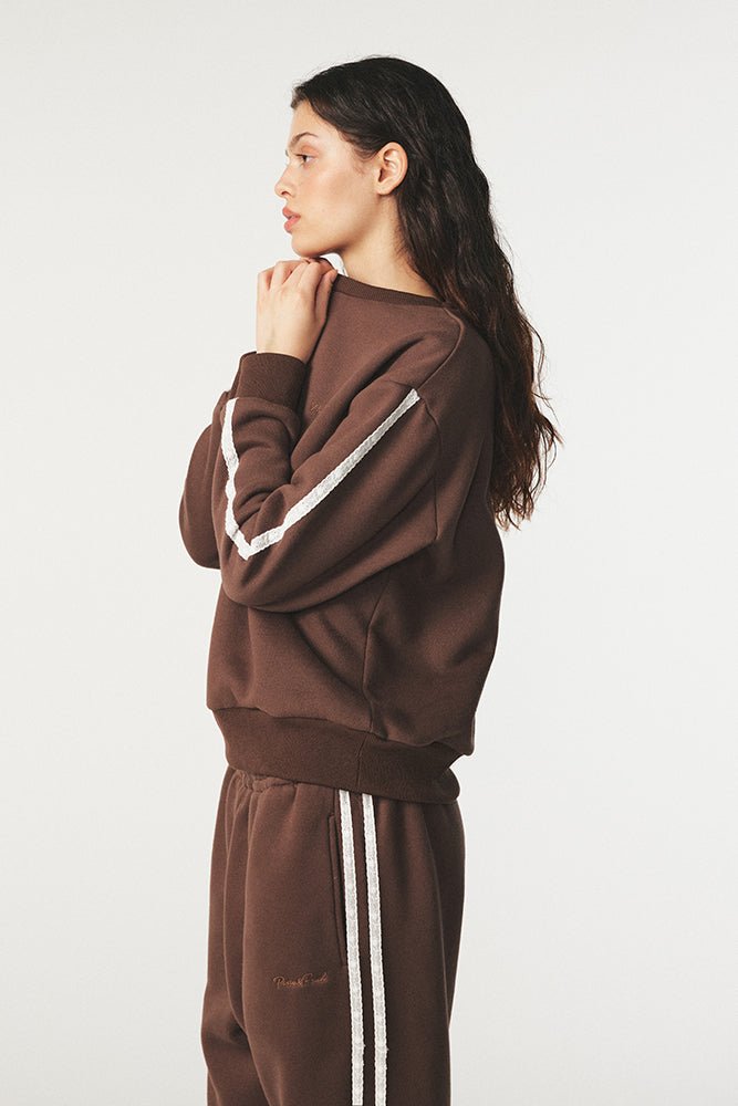 Pixie & Peach Pixie Lace Sweatshirt - Spoiled Brat