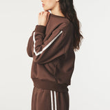 Shop Pixie and Peach Pixie & Peach Pixie Lace Sweatshirt Sweater for women – premium loungewear and festival fashion at Spoiled Brat