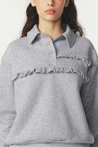 Pixie & Peach Serena Polo Sweatshirt - Spoiled Brat