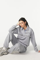 Pixie & Peach Serena Polo Sweatshirt - Spoiled Brat