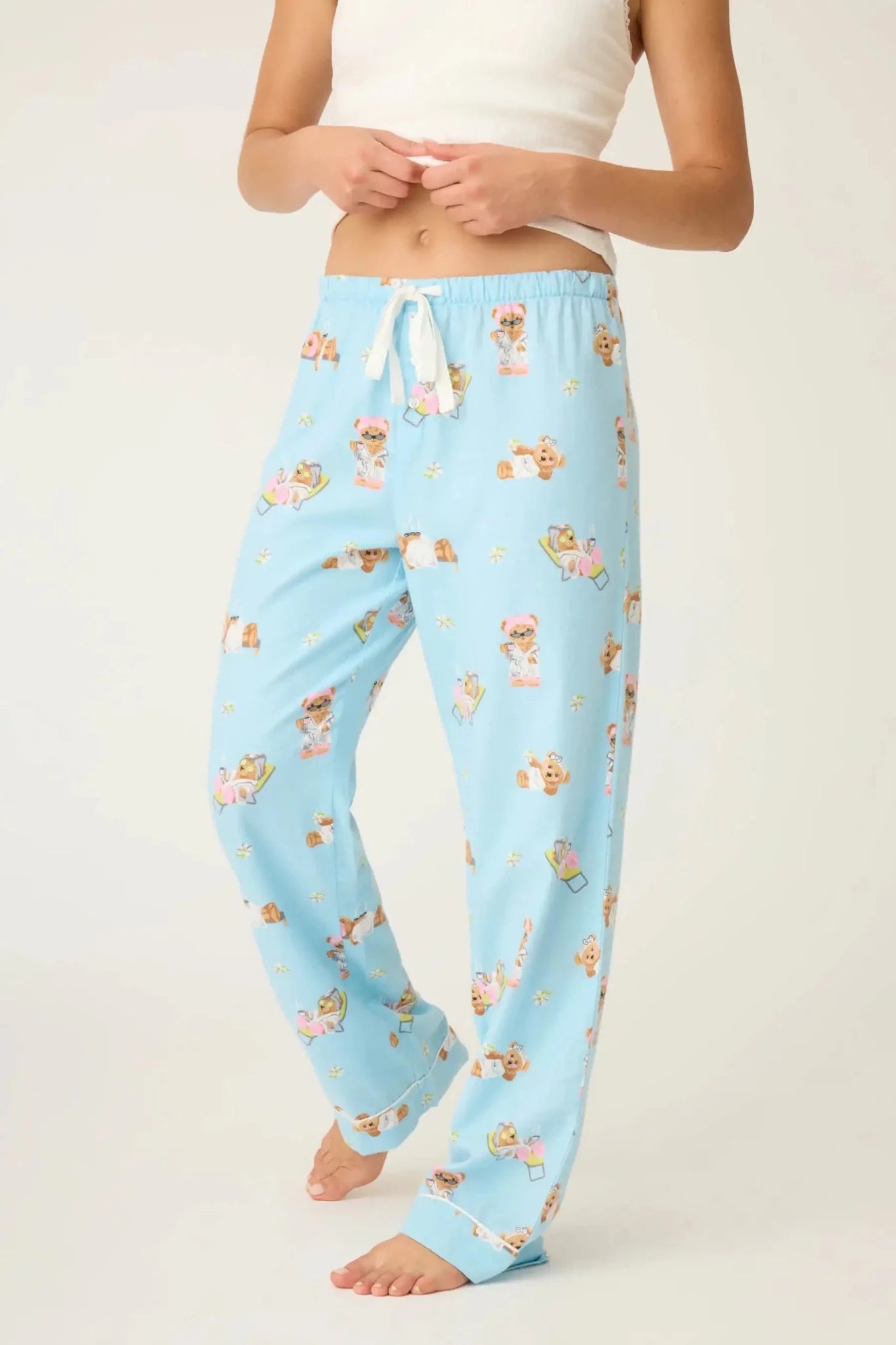 PJ Salvage Beary Cute Bear Print Flannel PJ Pants - Spoiled Brat