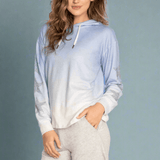 Shop PJ Salvage PJ Salvage Blue Ombre Goddess Star Hoodie Hoodie for women – premium loungewear and festival fashion at Spoiled Brat
