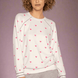 Shop PJ Salvage PJ Salvage Bright Stars & Brave Hearts PJ Top Sweater for women – premium loungewear and festival fashion at Spoiled Brat