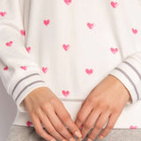 Shop PJ Salvage PJ Salvage Bright Stars & Brave Hearts PJ Top Sweater for women – premium loungewear and festival fashion at Spoiled Brat