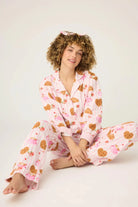 PJ Salvage Brunch Club Breakfast 3 - Piece Flannel PJ Set - Spoiled Brat