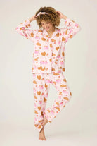 PJ Salvage Brunch Club Breakfast 3 - Piece Flannel PJ Set - Spoiled Brat