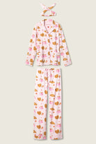 PJ Salvage Brunch Club Breakfast 3 - Piece Flannel PJ Set - Spoiled Brat