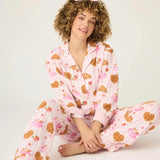 Shop PJ Salvage PJ Salvage Brunch Club Breakfast 3 - Piece Flannel PJ Set Pyjamas for women – premium loungewear and festival fashion at Spoiled Brat