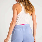 Shop PJ Salvage PJ Salvage Choose Happy Blue PJ Shorts Pyjamas for women – premium loungewear and festival fashion at Spoiled Brat
