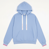 Shop PJ Salvage PJ Salvage Choose Happy Long Sleeve Hooded Top Hooded Sweatshirt for women – premium loungewear and festival fashion at Spoiled Brat