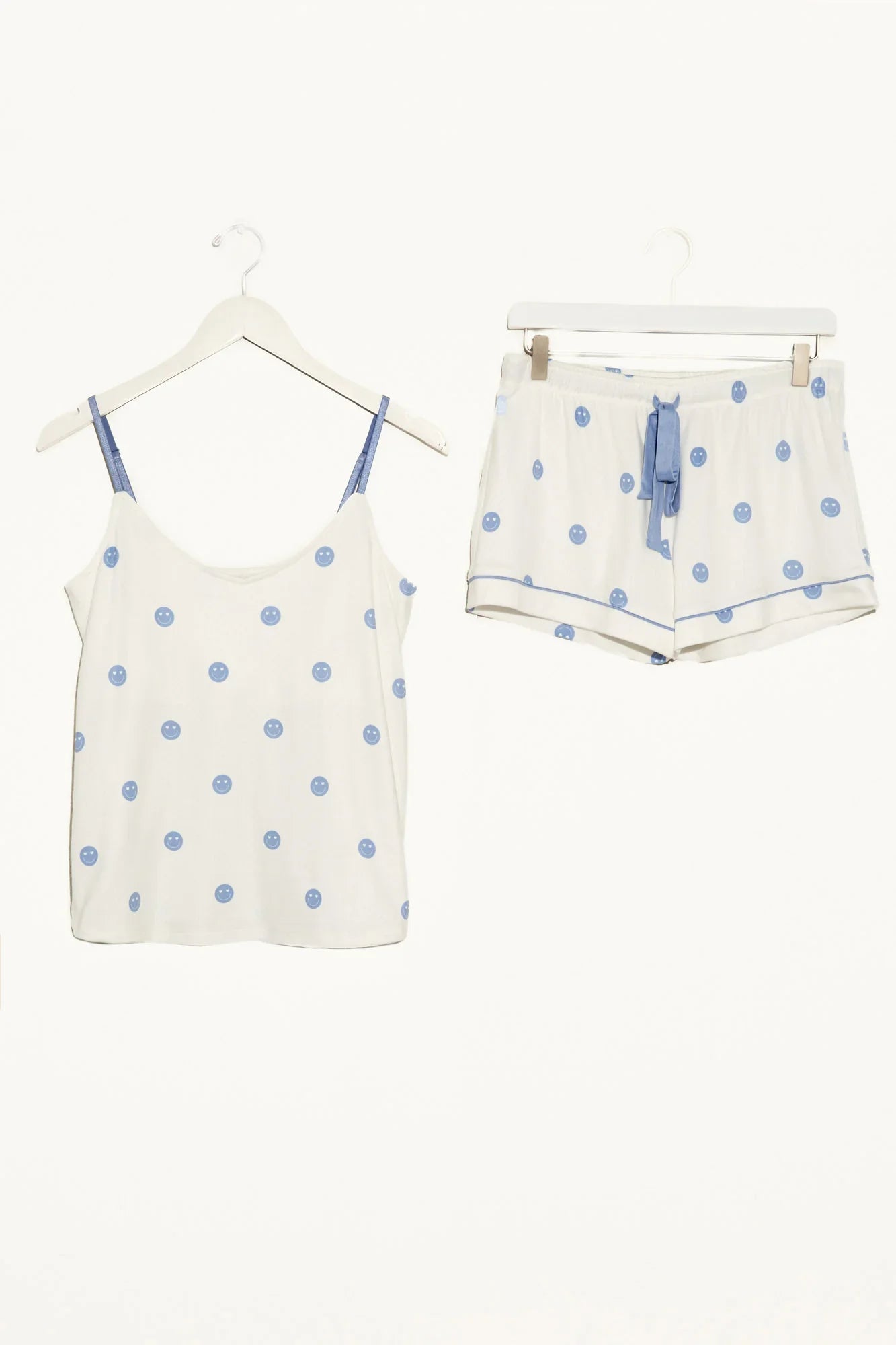 PJ Salvage Choose Happy Pyjama Cami Top by PJ Salvage – Pyjamas – Blue | Spoiled Brat UK