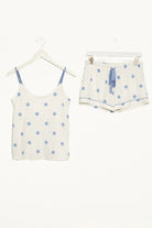 PJ Salvage Choose Happy Pyjama Cami Top by PJ Salvage – Pyjamas – Blue | Spoiled Brat UK