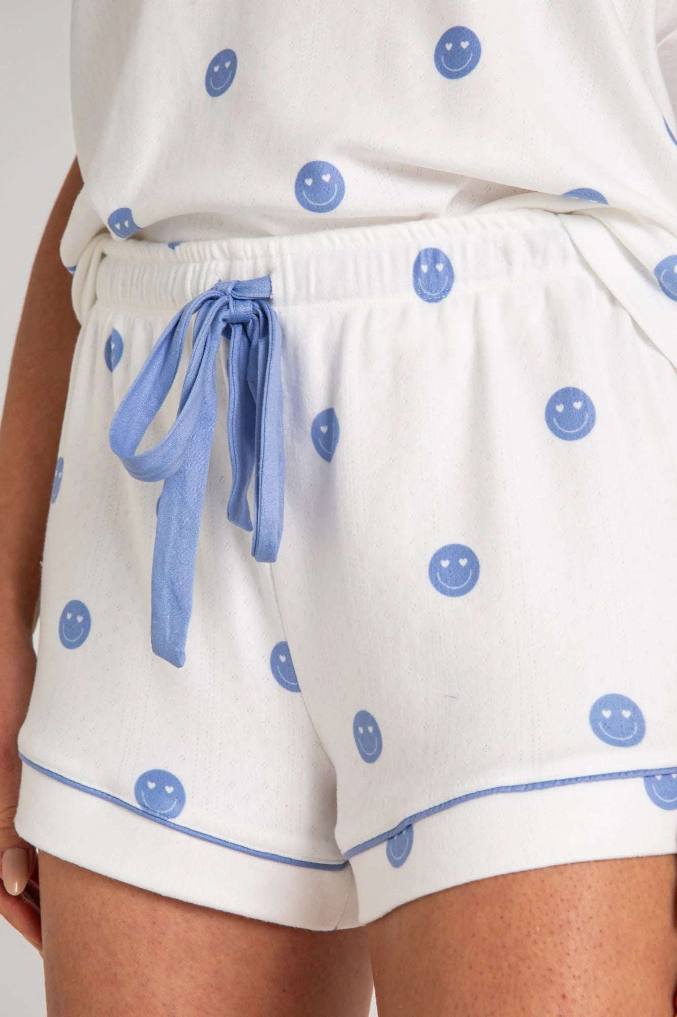 Shop PJ Salvage PJ Salvage Choose Happy Pyjama Shorts Pyjamas for women – premium loungewear and festival fashion at Spoiled Brat