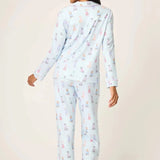 Shop PJ Salvage PJ Salvage Doggone Cold Dog Print Pointelle PJ Set Pyjamas for women – premium loungewear and festival fashion at Spoiled Brat
