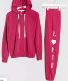 PJ Salvage Feeling Loved Sweatpants Jogger Bottoms by PJ Salvage as seen on celebrities