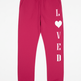 Shop PJ Salvage PJ Salvage Feeling Loved Sweatpants Jogger Bottoms for women – premium loungewear and festival fashion at Spoiled Brat