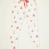 Shop PJ Salvage PJ Salvage Feline Festive Cat Print Banded PJ Pants as seen on Chloe Sims Pyjamas for women – premium loungewear and festival fashion at Spoiled Brat