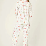 Shop PJ Salvage PJ Salvage Feline Festive Cat Print Christmas PJ Set Pyjamas for women – premium loungewear and festival fashion at Spoiled Brat