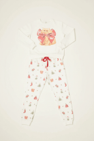 Shop PJ Salvage PJ Salvage Feline Festive Cat Print Sweater as seen on Chloe Sims Sweater for women – premium loungewear and festival fashion at Spoiled Brat