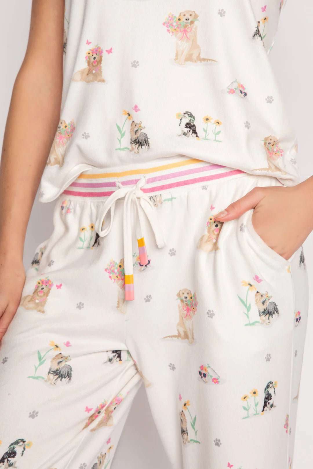 PJ Salvage Garden Party Lounge Pyjama Set Pyjamas by PJ Salvage as seen on celebrities