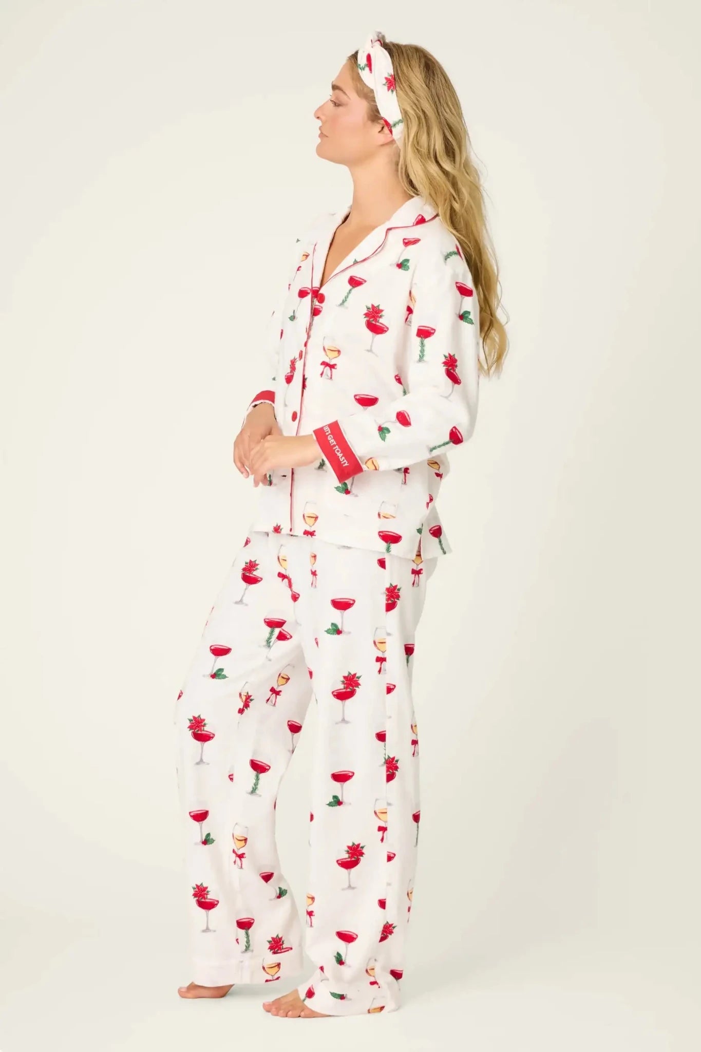 PJ Salvage Let's Get Toasty 3 - Piece Print Flannel PJ Set - Spoiled Brat