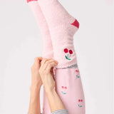 Shop PJ Salvage PJ Salvage Life is Sweet Cherry Fun Socks Socks for women – premium loungewear and festival fashion at Spoiled Brat