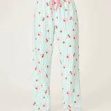 Shop PJ Salvage PJ Salvage Ma Cherie Cherry Print Flannel PJ Pants Pyjamas for women – premium loungewear and festival fashion at Spoiled Brat