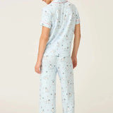 Shop PJ Salvage PJ Salvage Paws & Breathe Dog Print 3 - Piece PJ Set Pyjamas for women – premium loungewear and festival fashion at Spoiled Brat