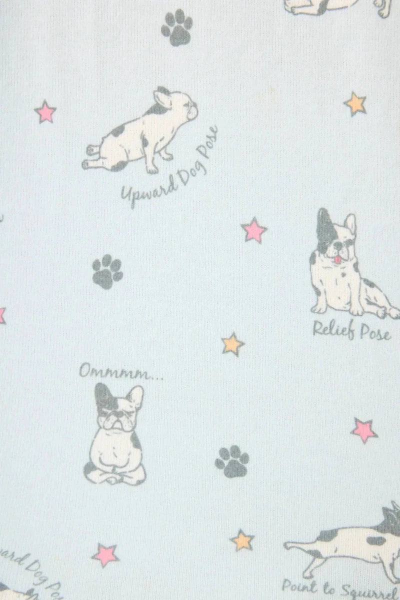Shop PJ Salvage PJ Salvage Paws & Breathe Dog Print 3 - Piece PJ Set Pyjamas for women – premium loungewear and festival fashion at Spoiled Brat