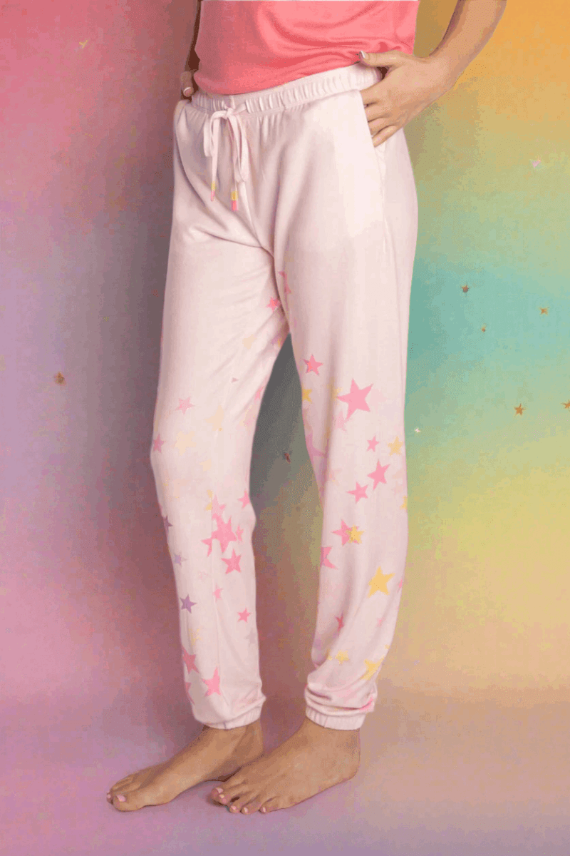 Shop PJ Salvage PJ Salvage Peach Party Panded Pyjama Pants PJ Pants for women – premium loungewear and festival fashion at Spoiled Brat