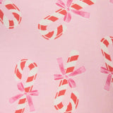 Shop PJ Salvage PJ Salvage Sweeter Than Sugar 3 - Piece Candy Cane Print Flannel PJ Set as seen on Paris Hilton Pyjamas for women – premium loungewear and festival fashion at Spoiled Brat