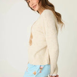 Shop PJ Salvage PJ Salvage Teddy Bear Graphic Snuggle Sweater Sweater for women – premium loungewear and festival fashion at Spoiled Brat