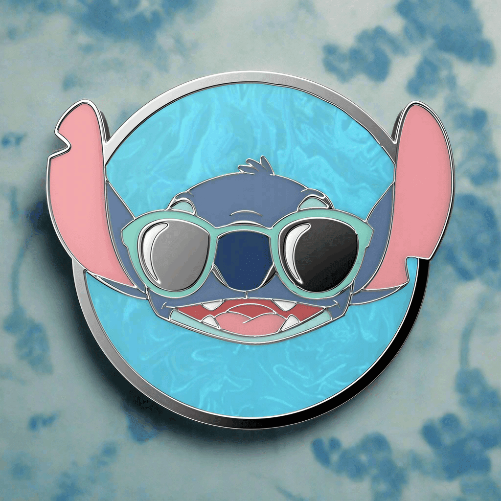 Shop Pop Sockets Pop Sockets Lilo & Stitch - Suns Out Stitch Enamel Pop Grip Tech Accessories for women – premium loungewear and festival fashion at Spoiled Brat