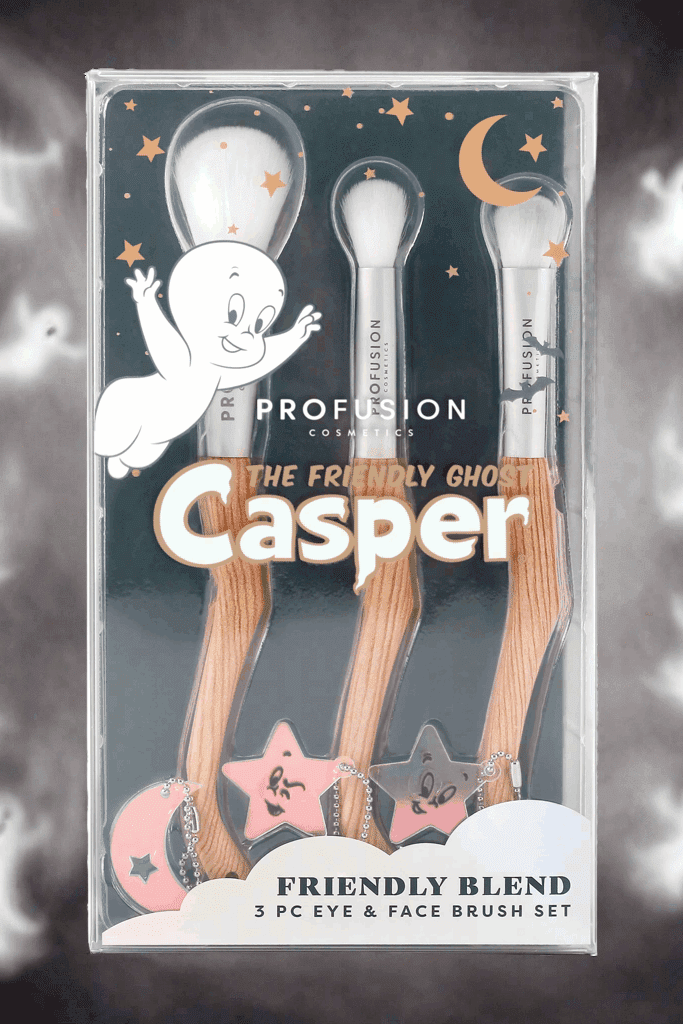 Shop Profusion Cosmetics Profusion Cosmetics Casper the Friendly Ghost Makeup Brushes Makeup Brushes for women – premium loungewear and festival fashion at Spoiled Brat