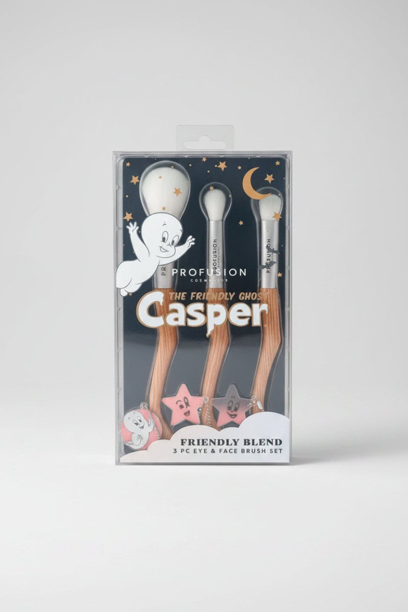 Shop Profusion Cosmetics Profusion Cosmetics Casper the Friendly Ghost Makeup Brushes Makeup Brushes for women – premium loungewear and festival fashion at Spoiled Brat