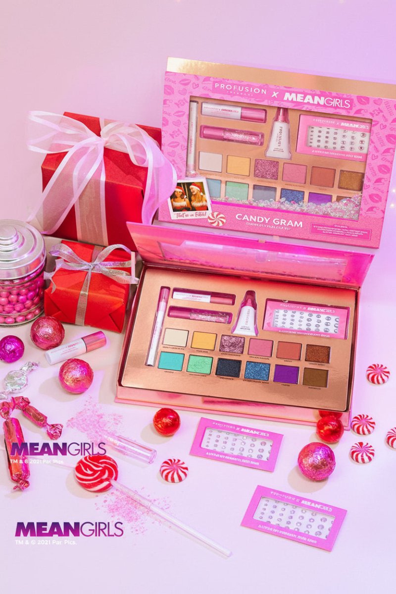 Shop Profusion Cosmetics Profusion Cosmetics Mean Girls Candy Gram Complete Makeup Kit Eyeshadow for women – premium loungewear and festival fashion at Spoiled Brat