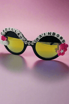 Rad & Refined Cadillac & Rainbows Statement Sunglasses by Rad and Refined – Sunglasses – Black | Spoiled Brat UK