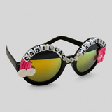 Shop Rad and Refined Rad & Refined Cadillac & Rainbows Statement Sunglasses Sunglasses for women – premium loungewear and festival fashion at Spoiled Brat