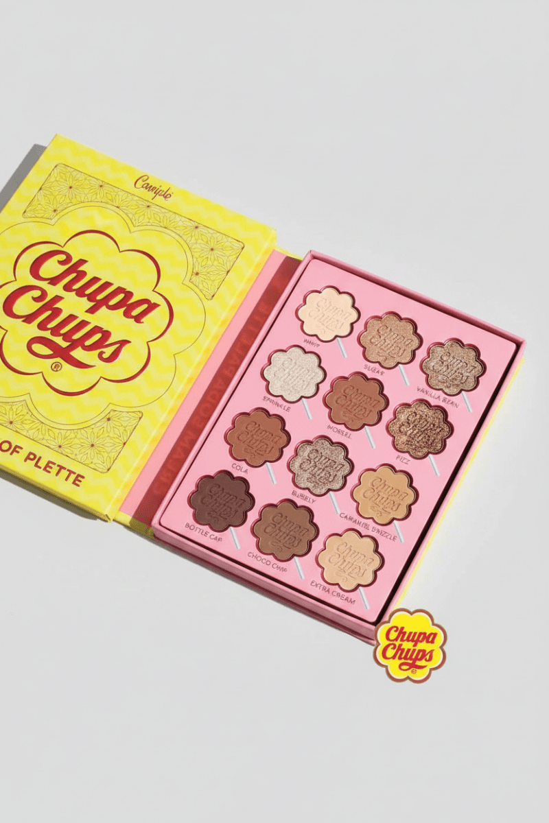 Shop Rude Cosmetics Rude Cosmetics Chupa Chups Cream Soda 12 Colour Palette Eyeshadow for women – premium loungewear and festival fashion at Spoiled Brat