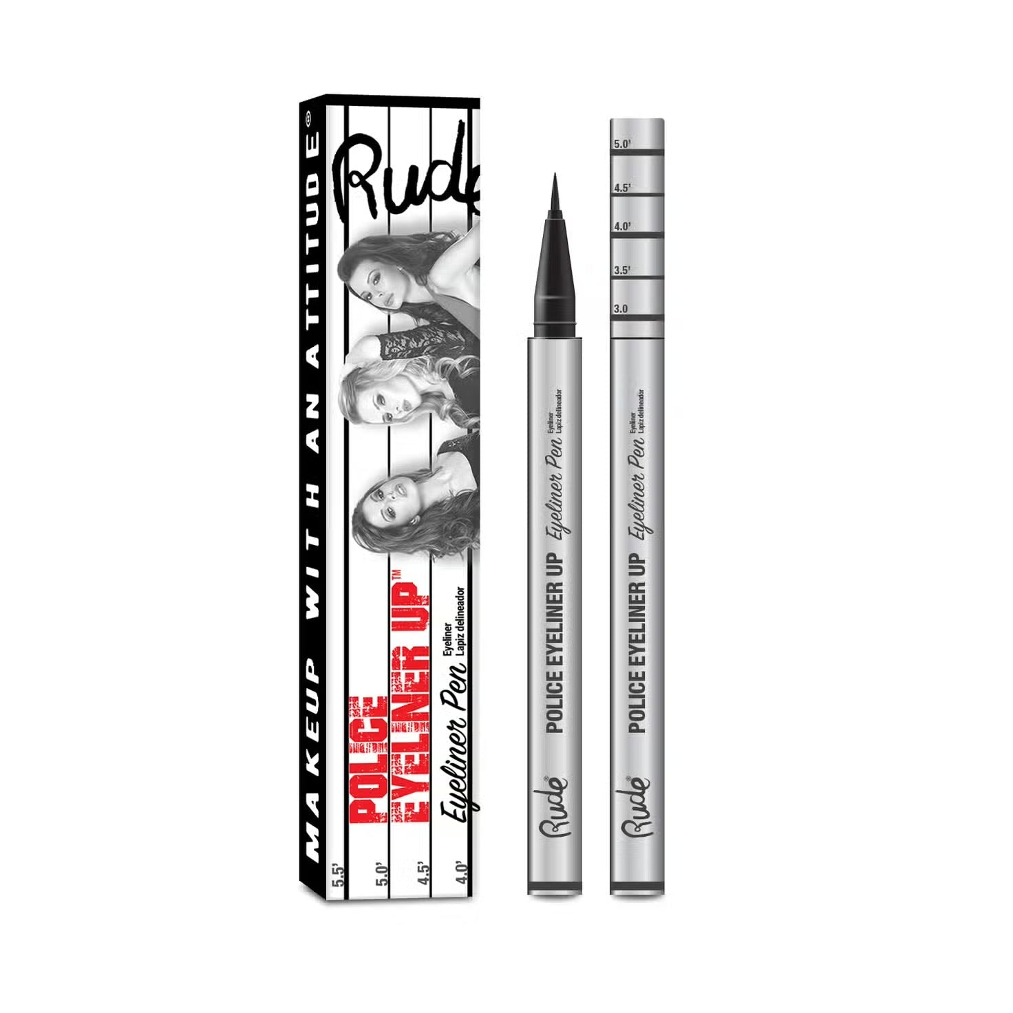 Rude Cosmetics Holiday Cheer Eyeliner & Blush Gift Set - Spoiled Brat