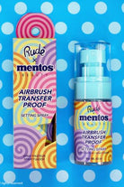 Rude Cosmetics Mentos Airbrush Transfer Proof Setting Spray by Rude Cosmetics – Eyeshadow – Multi | Spoiled Brat UK