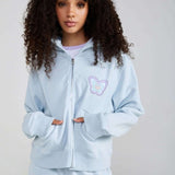 Shop Samii Ryan Samii Ryan Baby Zip Up Hoodie Hoodie for women – premium loungewear and festival fashion at Spoiled Brat