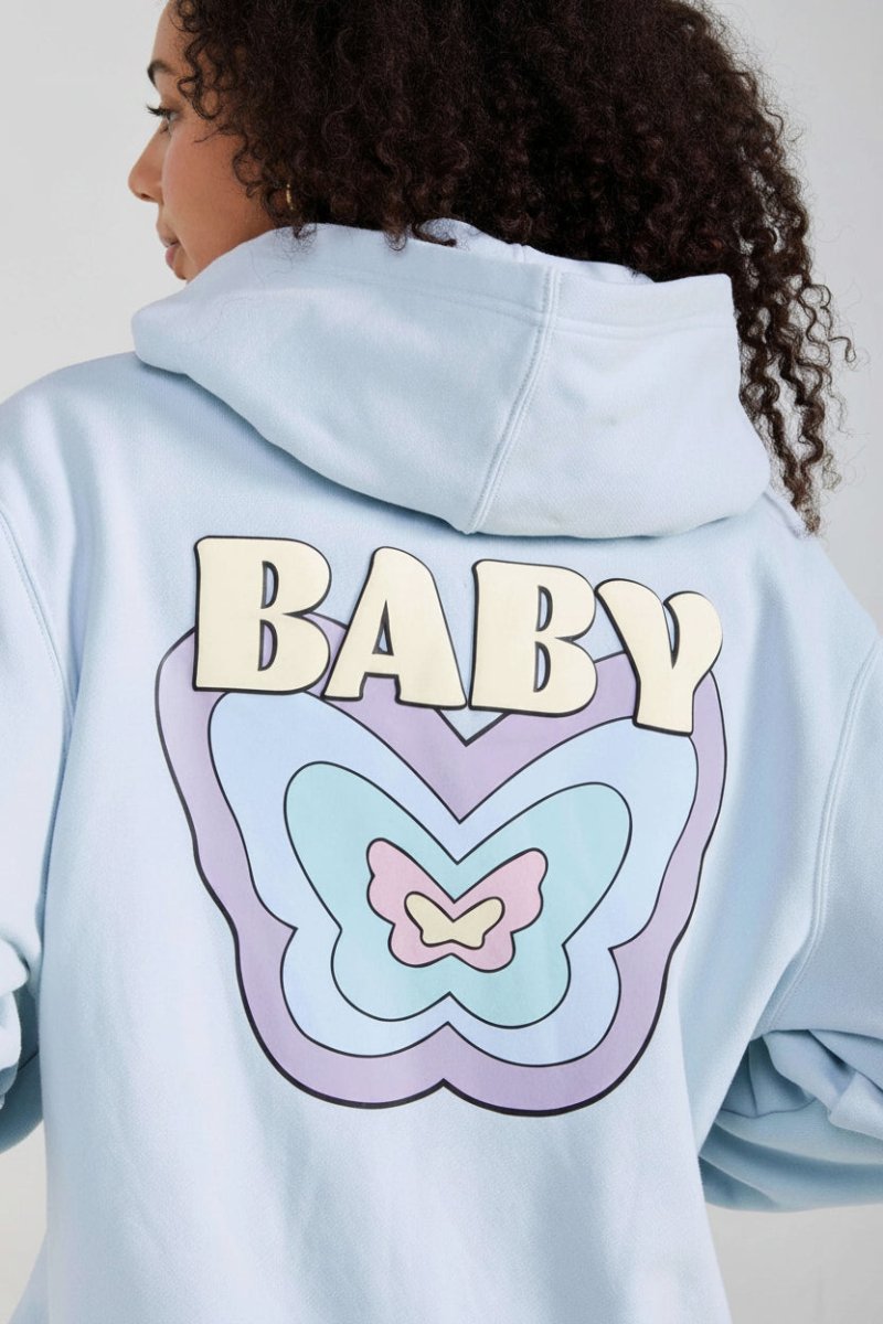 Shop Samii Ryan Samii Ryan Baby Zip Up Hoodie Hoodie for women – premium loungewear and festival fashion at Spoiled Brat