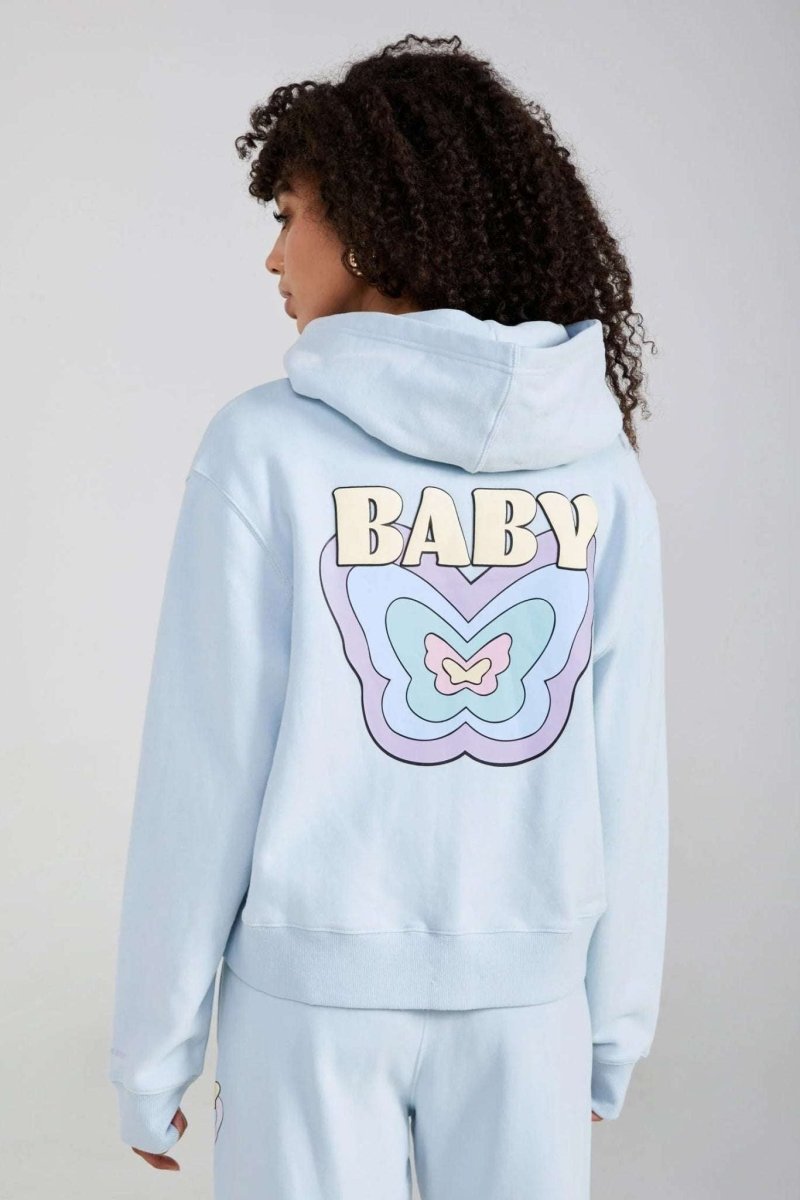 Shop Samii Ryan Samii Ryan Baby Zip Up Hoodie Hoodie for women – premium loungewear and festival fashion at Spoiled Brat