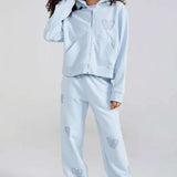 Shop Samii Ryan Samii Ryan Baby Zip Up Hoodie Hoodie for women – premium loungewear and festival fashion at Spoiled Brat