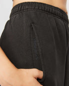 Shop Samii Ryan Samii Ryan Black Stone Wash Sweatpants Jogger Bottoms for women – premium loungewear and festival fashion at Spoiled Brat