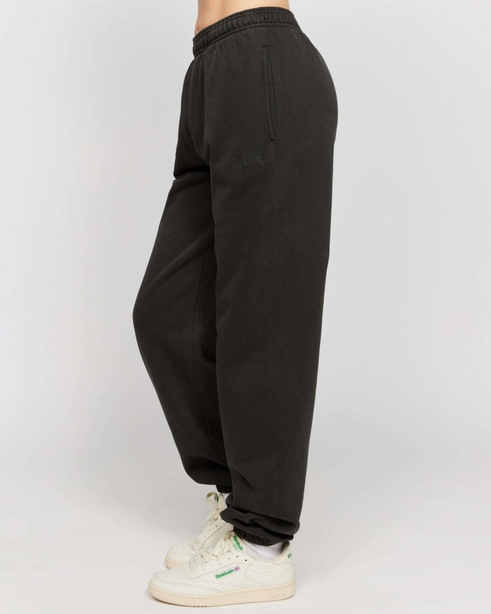 Shop Samii Ryan Samii Ryan Black Stone Wash Sweatpants Jogger Bottoms for women – premium loungewear and festival fashion at Spoiled Brat