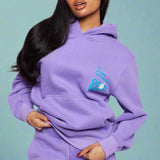 Shop Samii Ryan Samii Ryan Good Day Smileyworld Hoodie Hoodie for women – premium loungewear and festival fashion at Spoiled Brat
